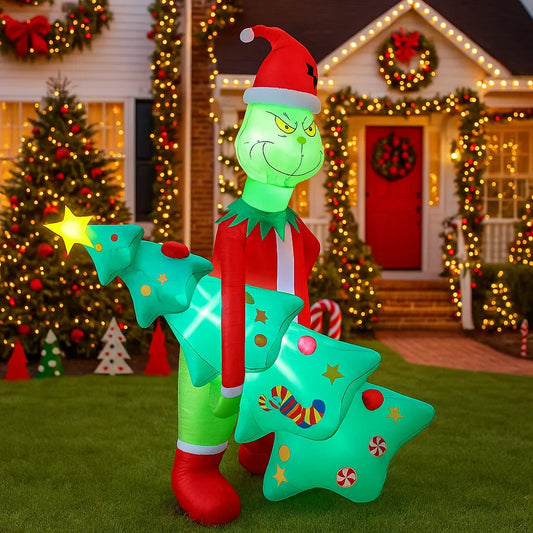 6.8FT Grinch Christmas Inflatable