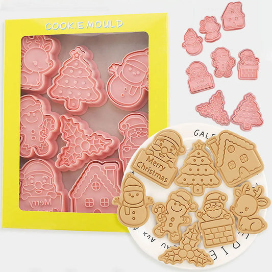 Christmas Cookie Mold Set
