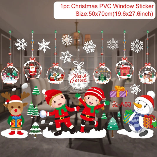 Christmas Merry Christmas Wall Stickers