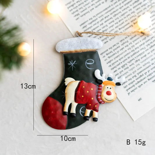 Christmas Iron Bell Ornament