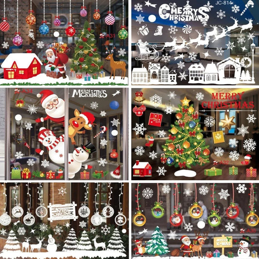 Christmas Merry Christmas Window Stickers