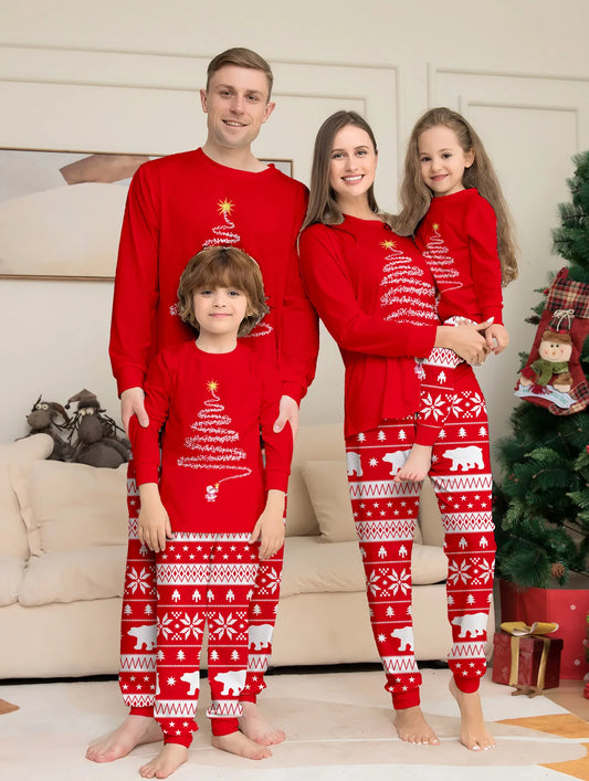 Christmas Family Pajamas Set