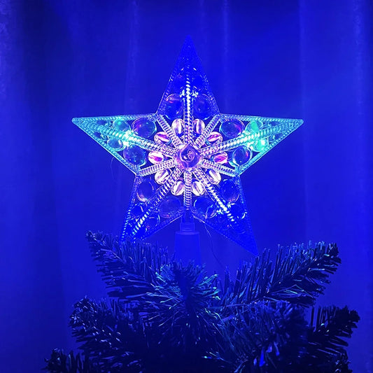 LED Christmas Tree Top Star
