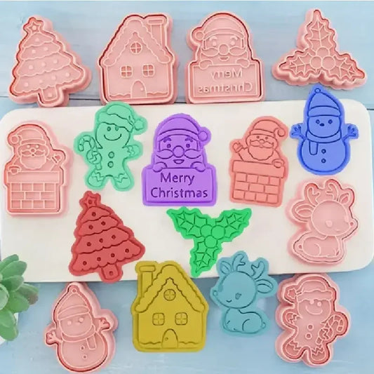 Christmas Cookie Mold Set