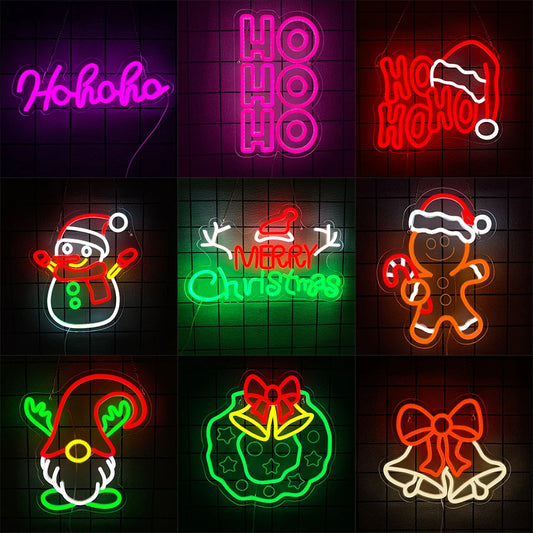 Merry Christmas LED Neon Sign