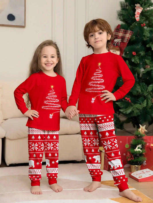 Christmas Family Pajamas Set