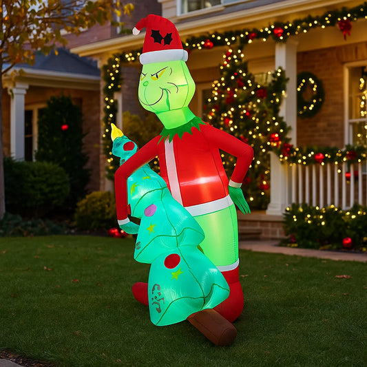 6.8FT Grinch Christmas Inflatable