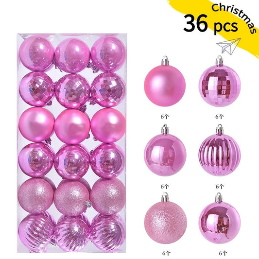 24PCS 3CM Christmas Tree Balls