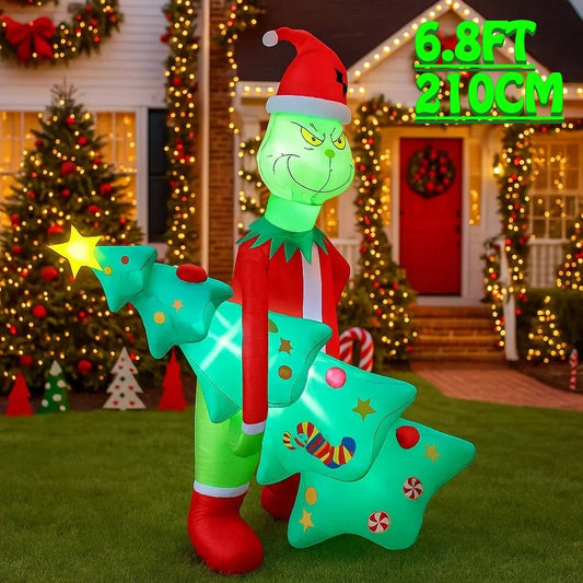 6.8FT Grinch Christmas Inflatable